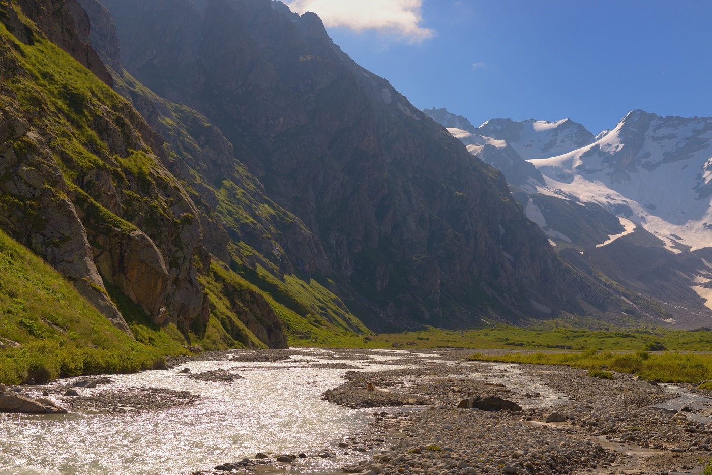 Лето в горах Кавказа