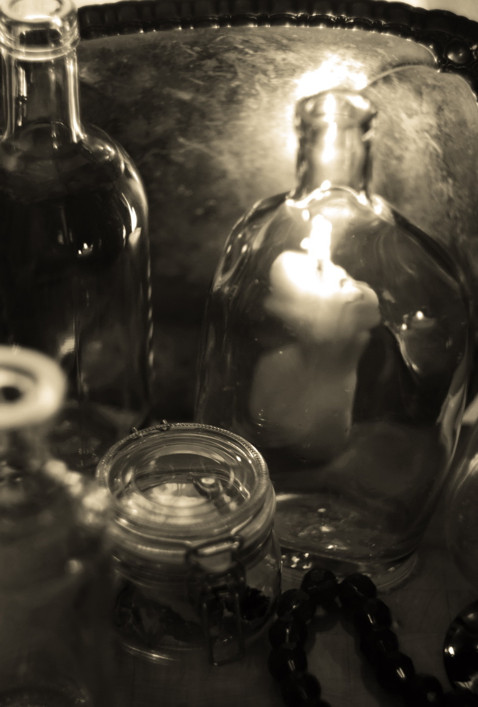 красные бусы