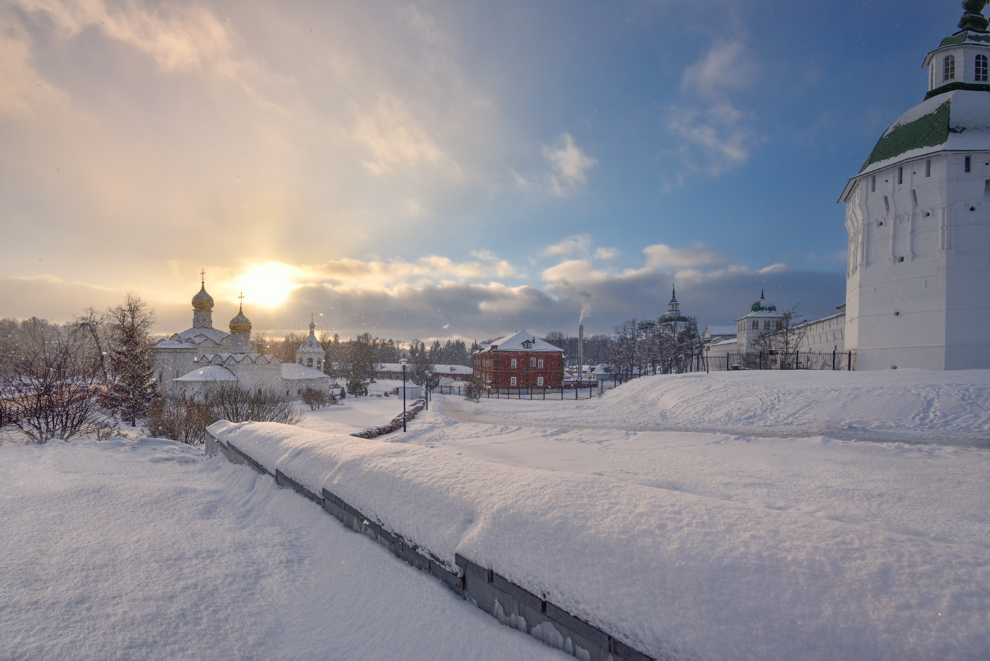 зимний город