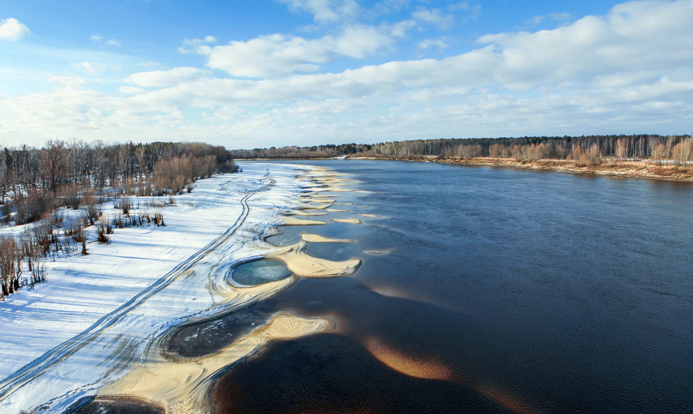 Рисунки на воде 2.