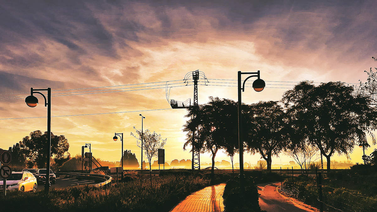 По дороге на работу...