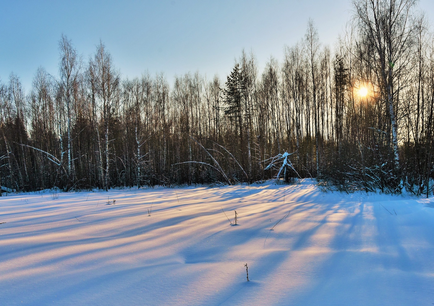 Вечерело ...