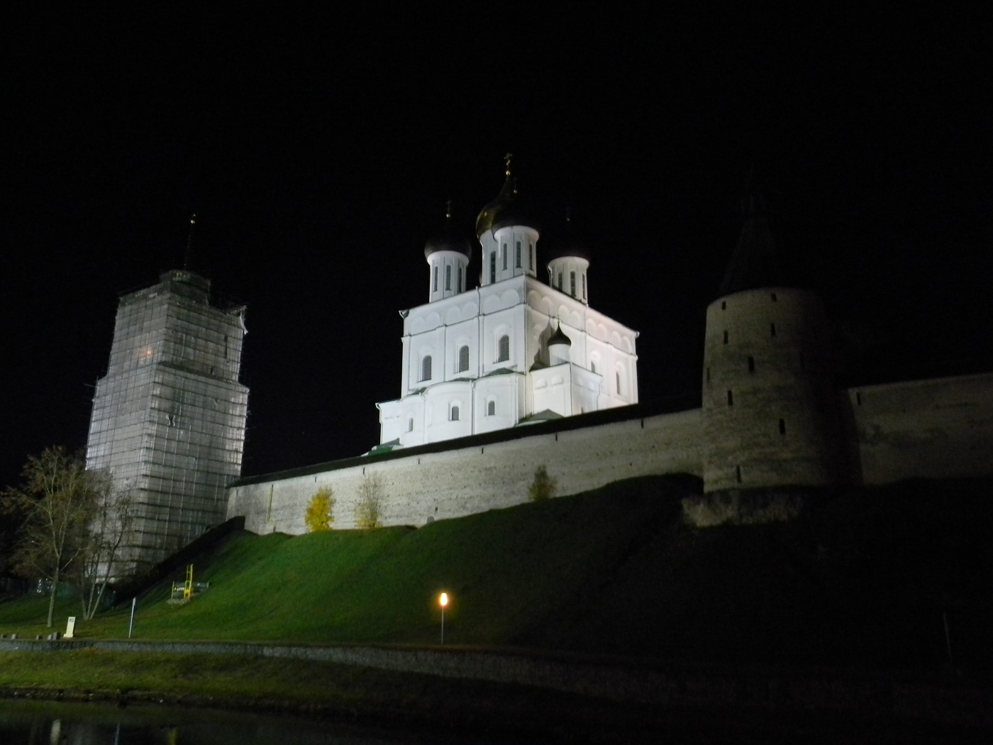 кремль ночью