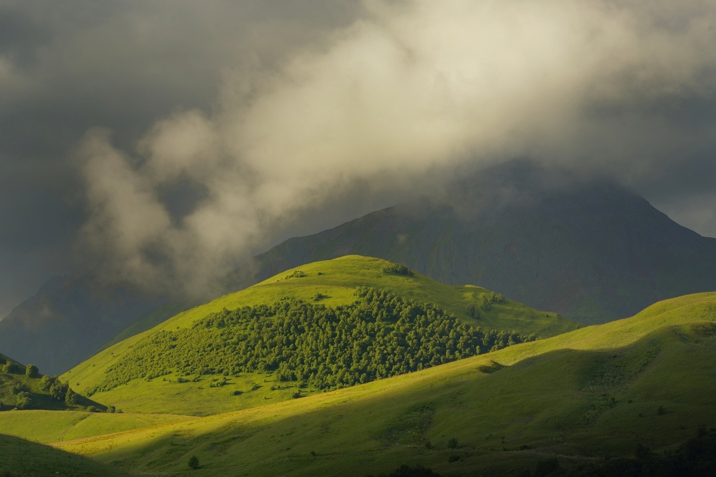 В горах Кавказа