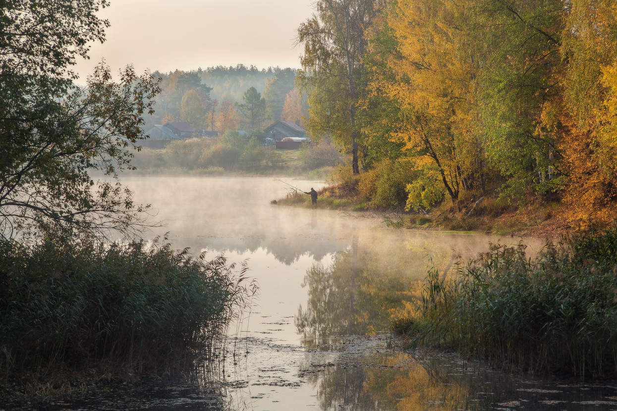 Утро рыбака