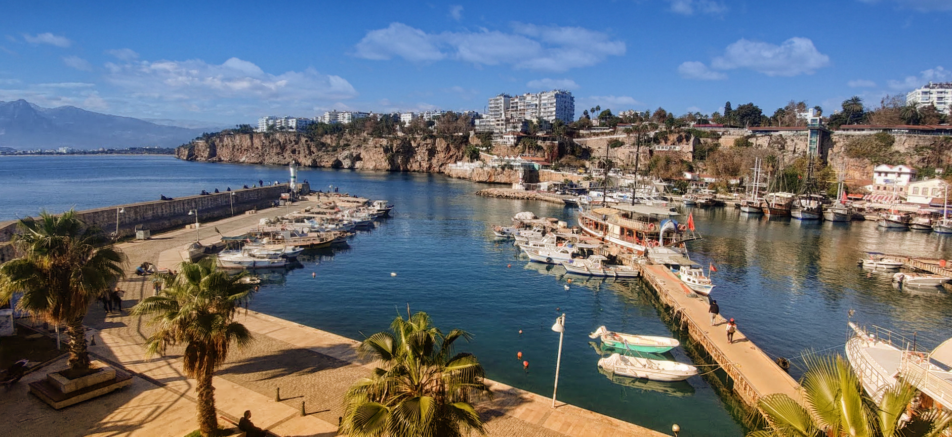 Прогулка по набережной Анталии