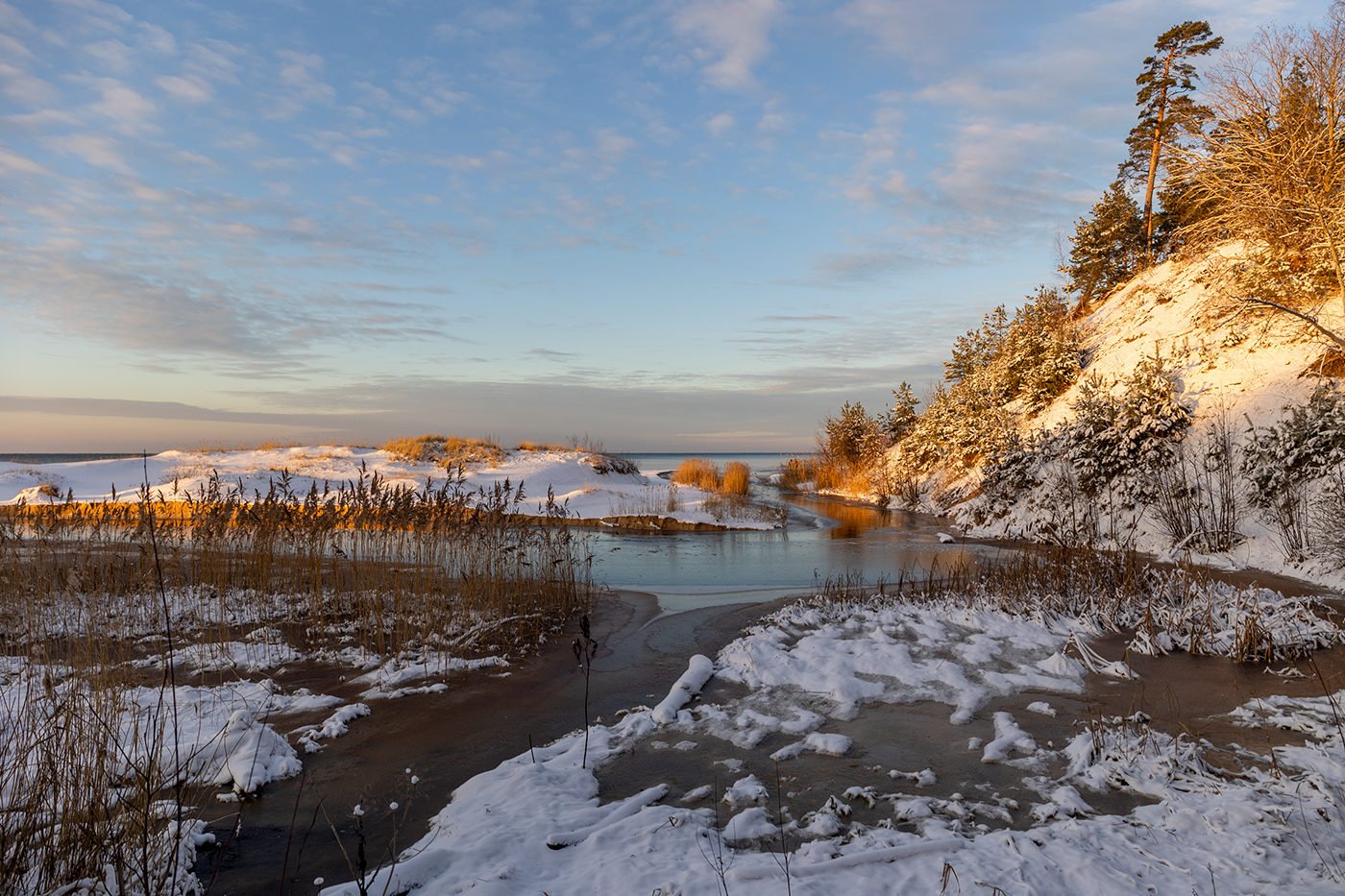 После оттепели