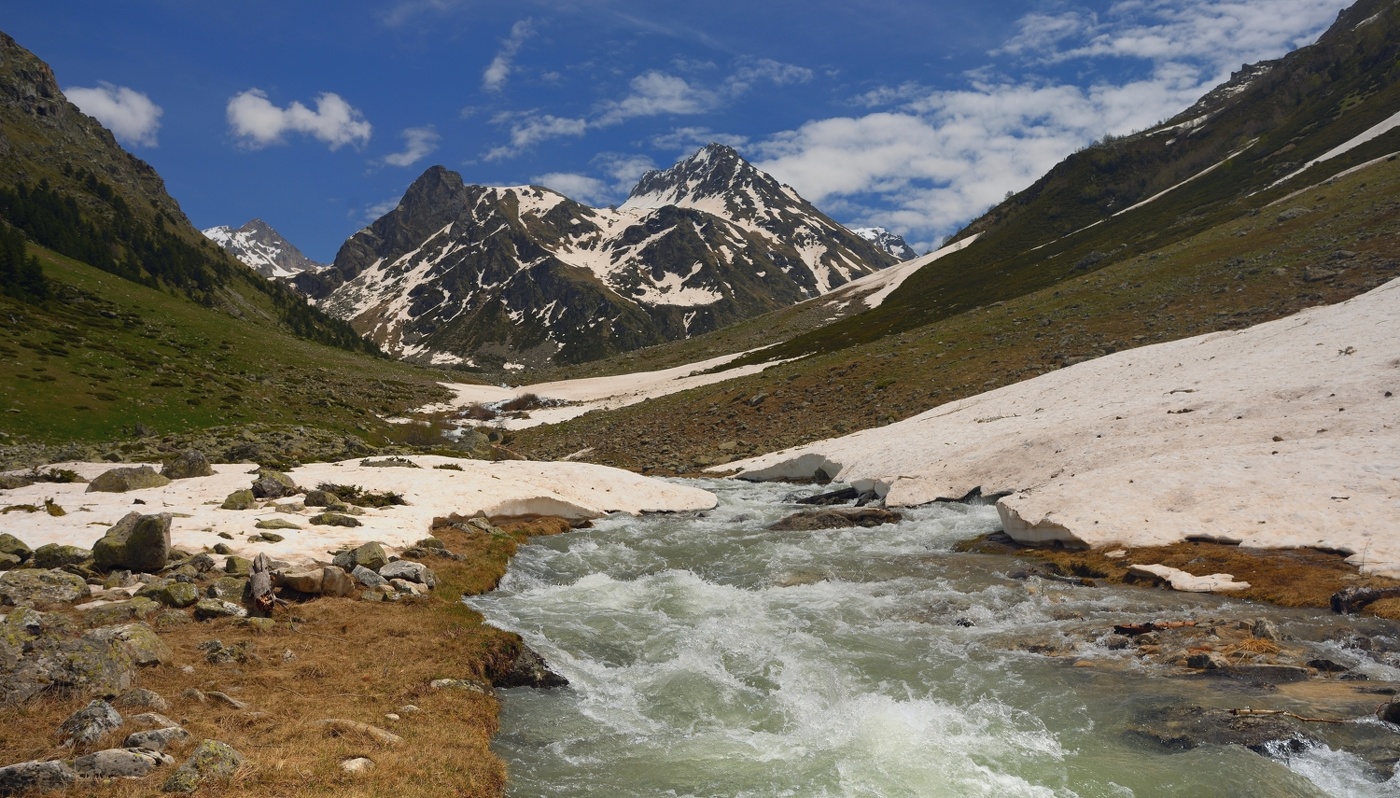 Весна в горах
