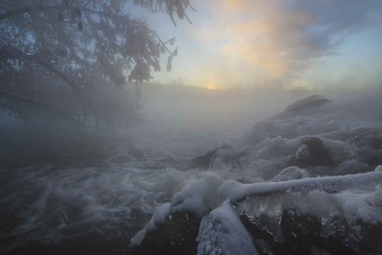 Косая Гора. Утро января