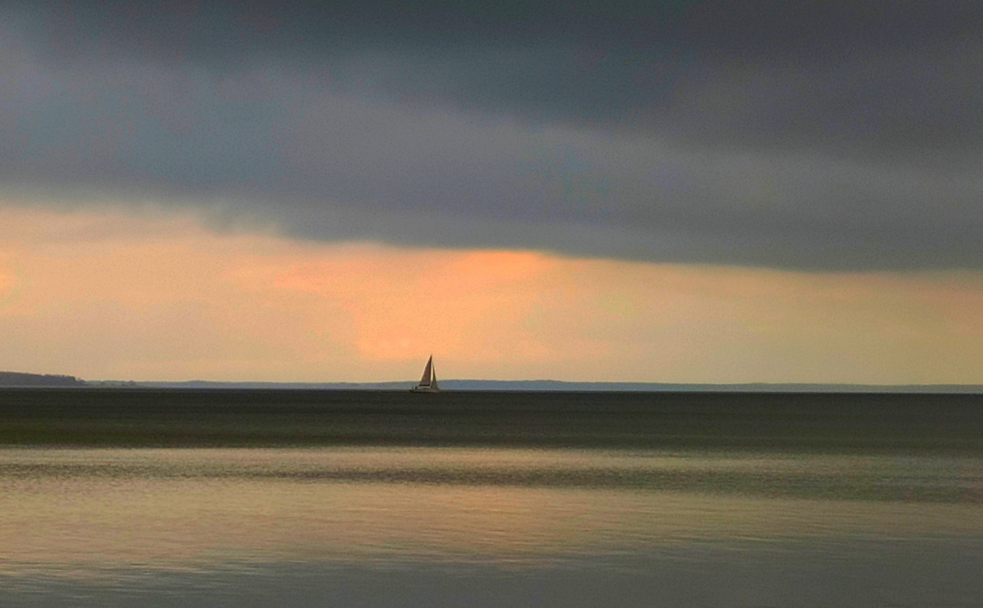 Die letzten Strahlen der Sonne