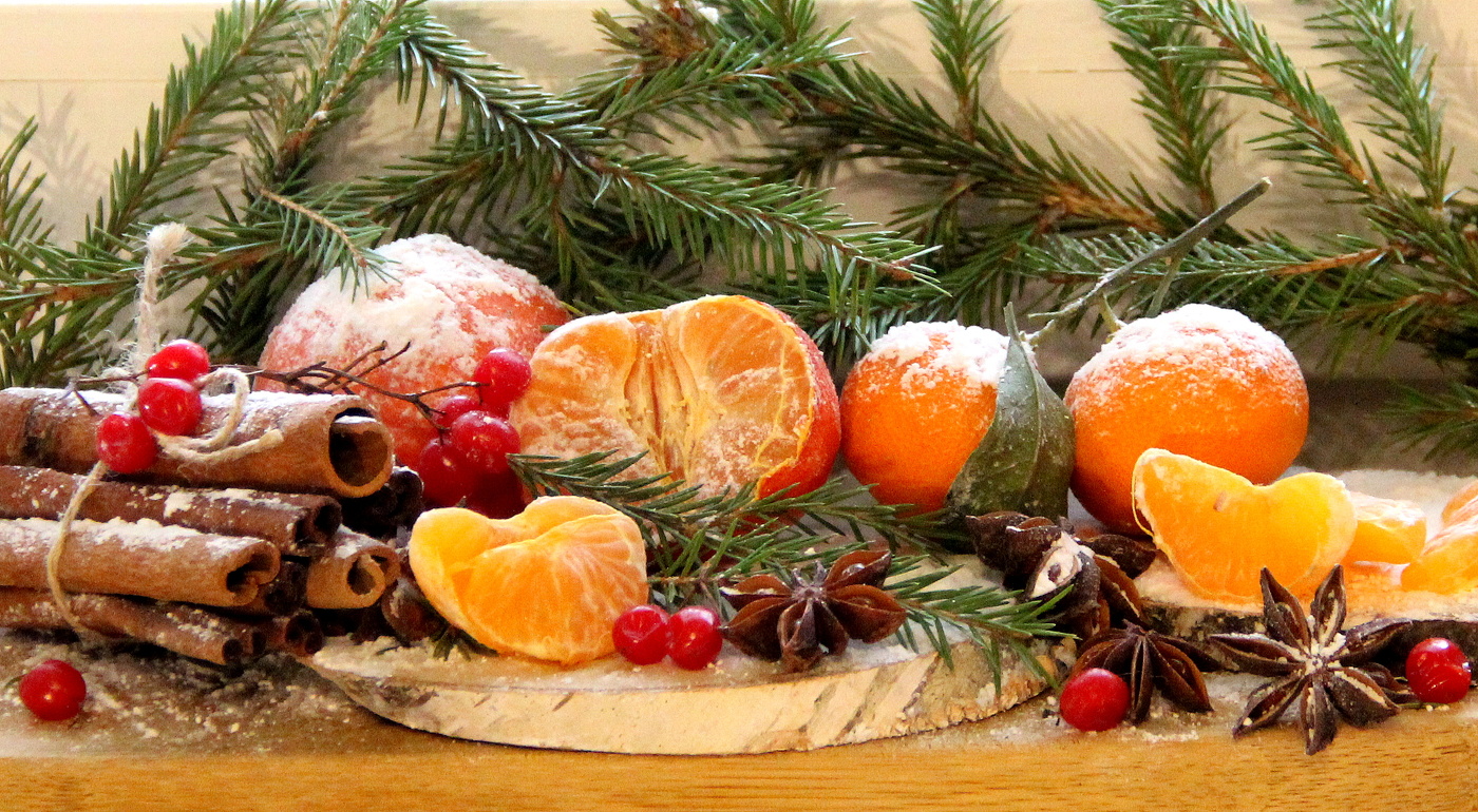 Новогодний натюрморт.