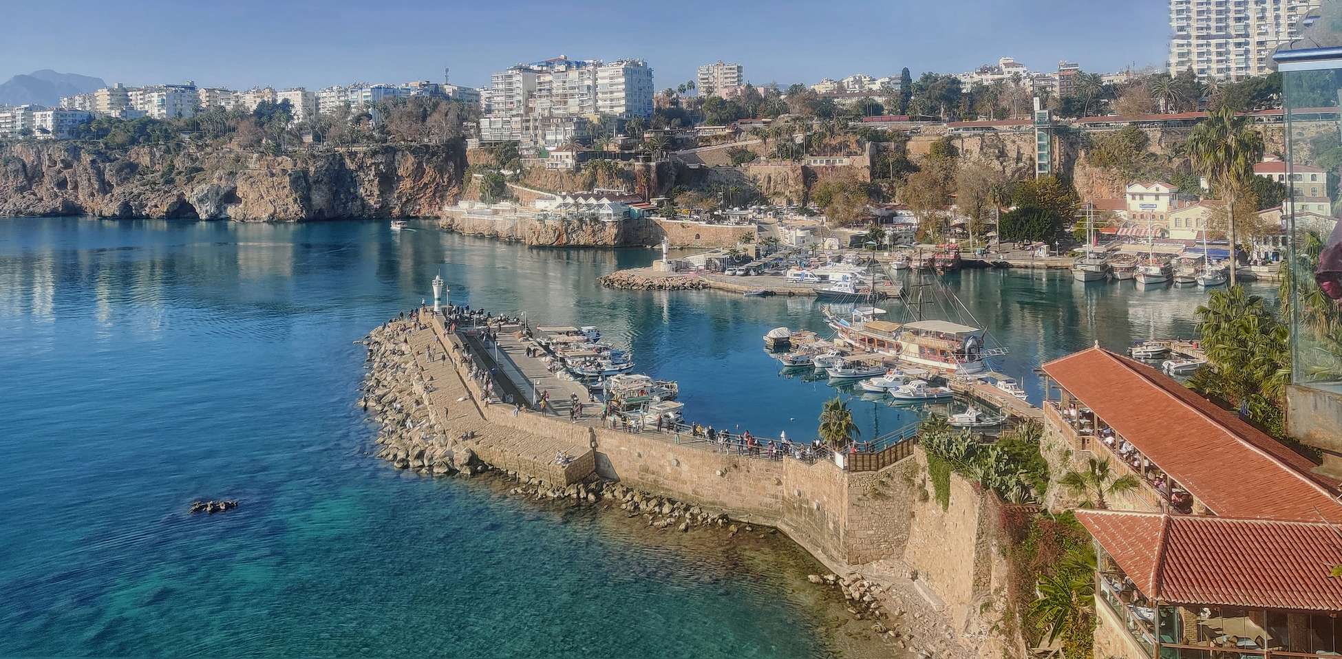 Прогулка по набережной Анталии