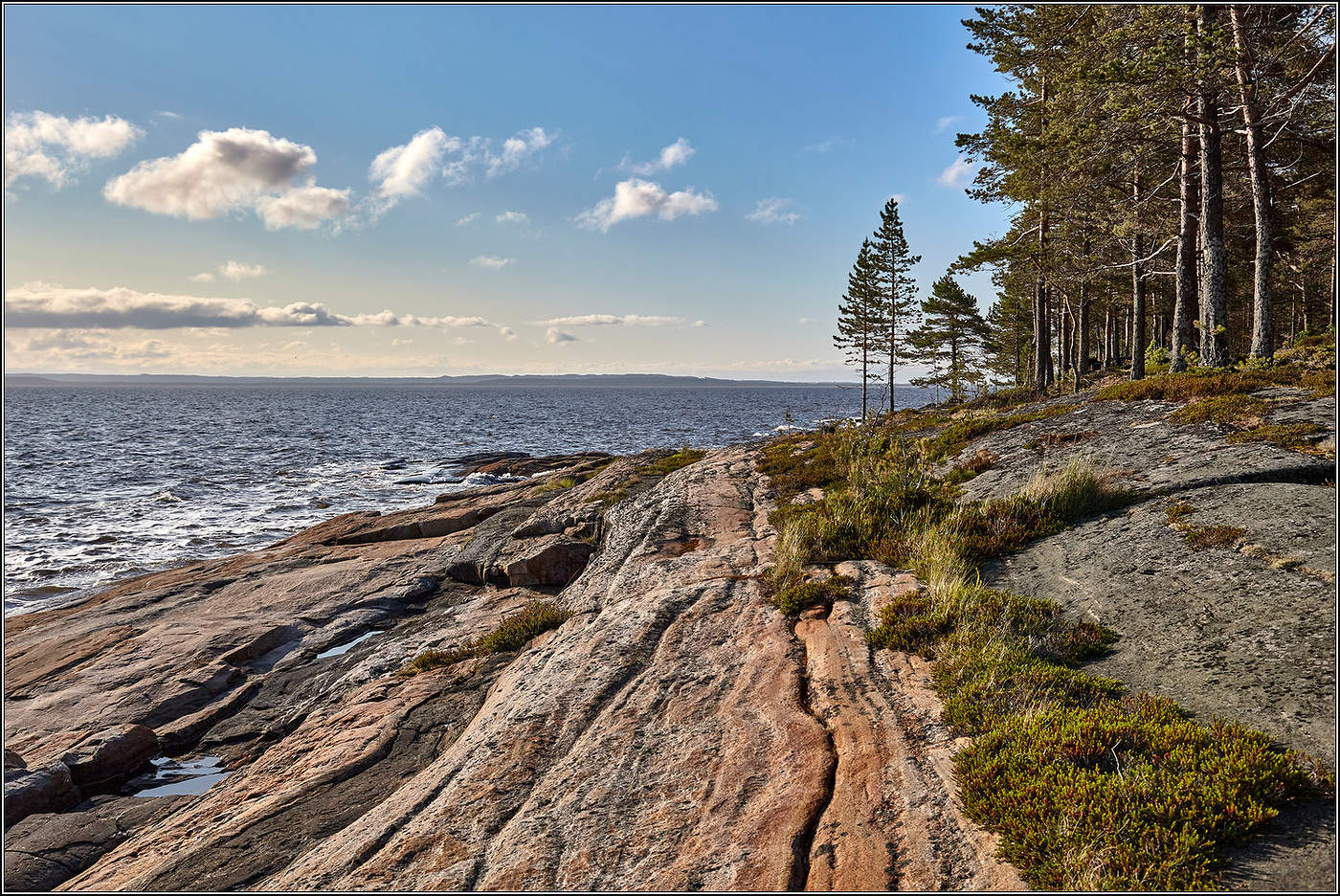 Остров в Белом море.