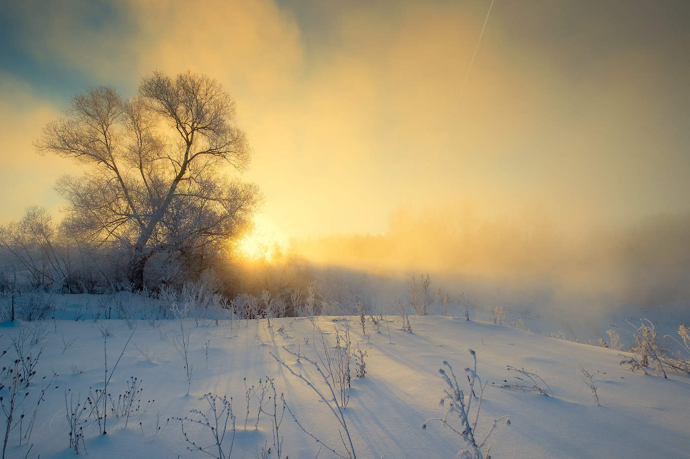 Морозный рассвет
