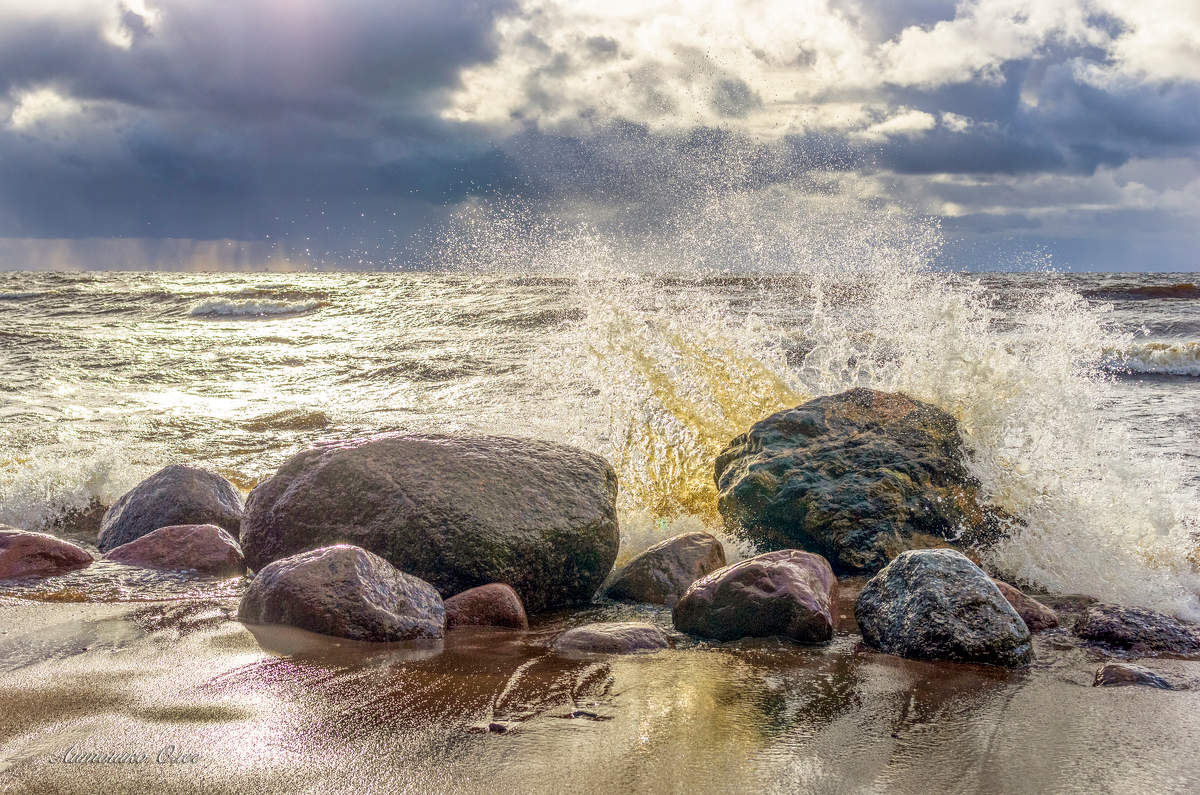 Финский залив в ноябре.