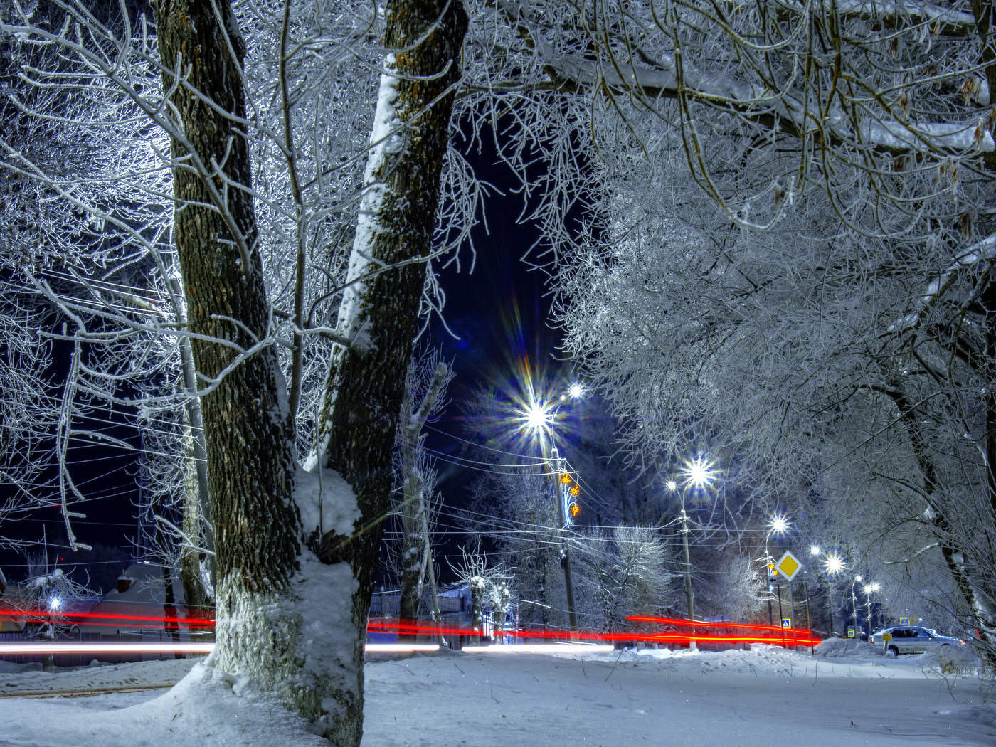 Зимняя улица