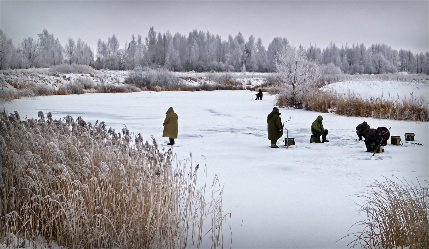На рыбалку плюнь ...