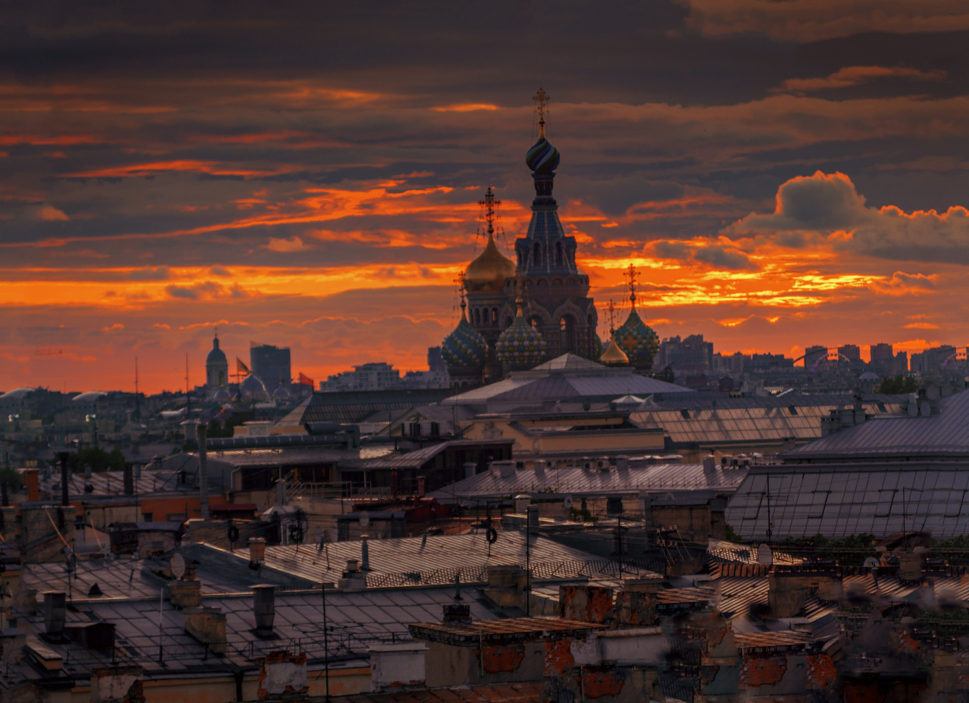 Крыши Санкт-Петербурга