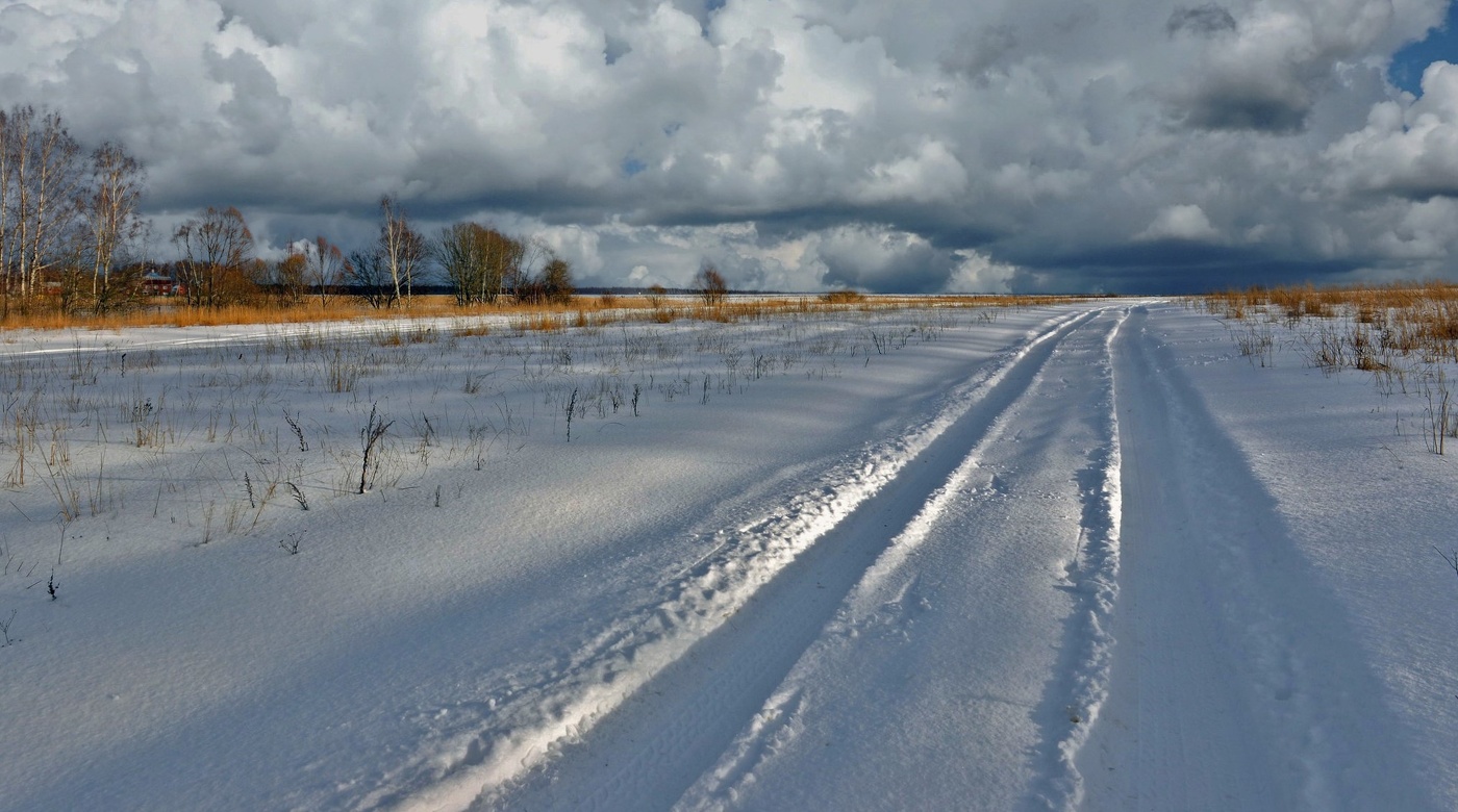 Зимняя дорога.