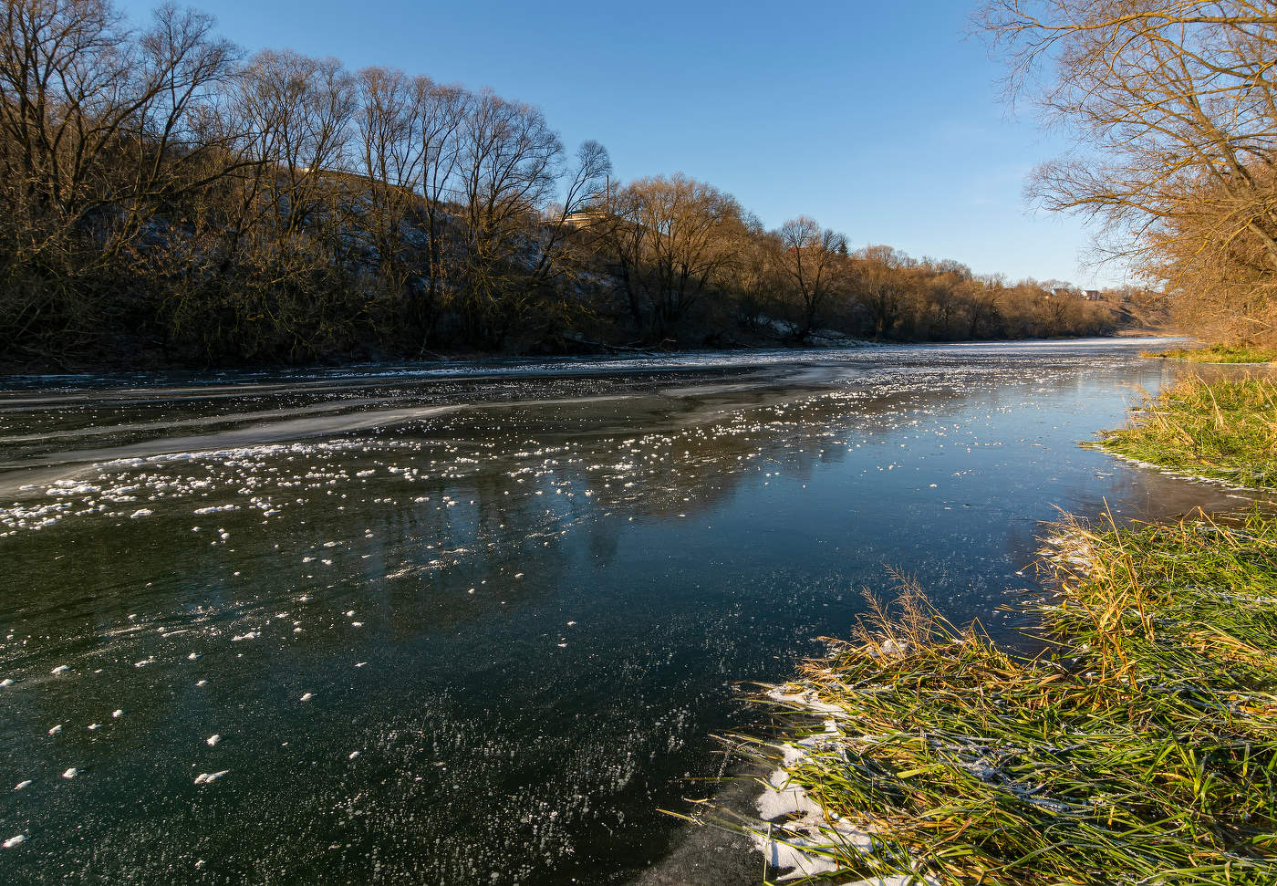 ледяное утро