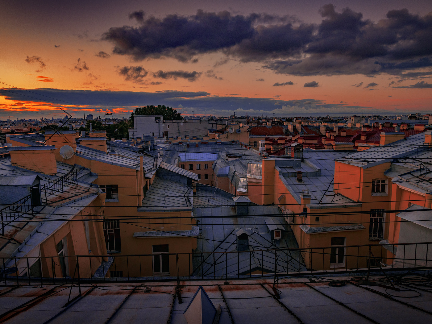 Крыши Санкт-Петербурга