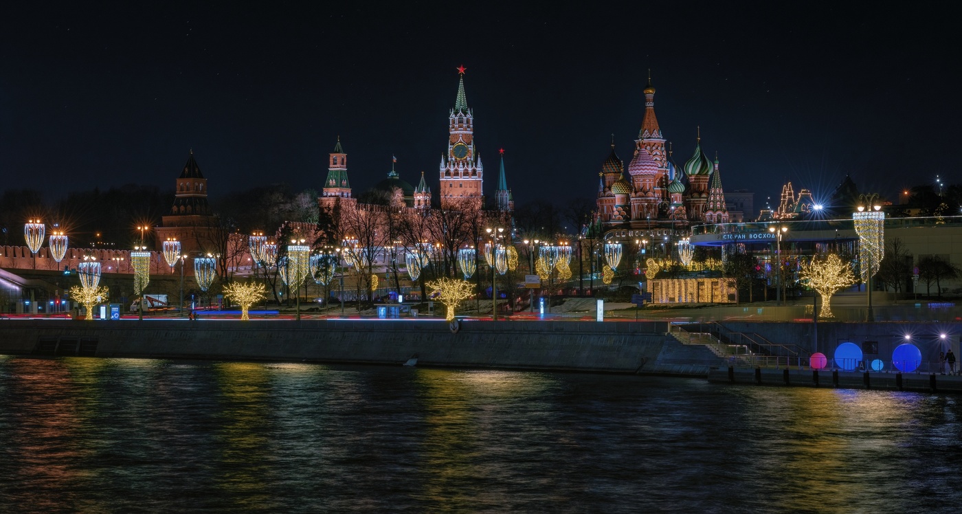 С видом на Кремль