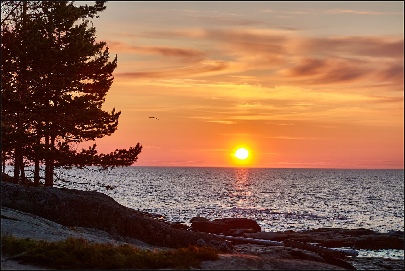 Беломорские закаты. Кий-остров.