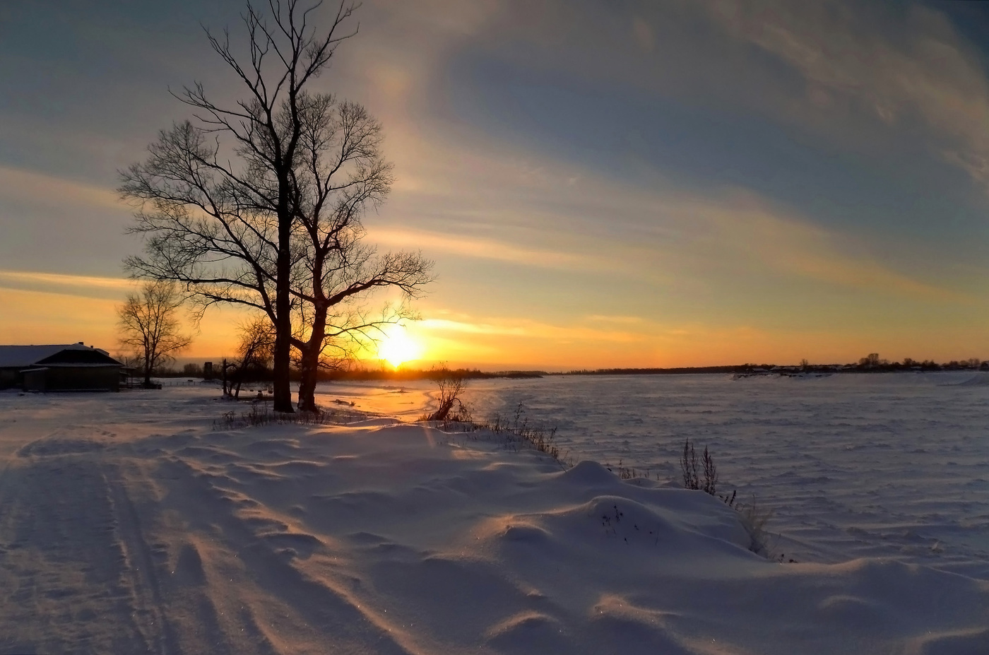 Зимний закат