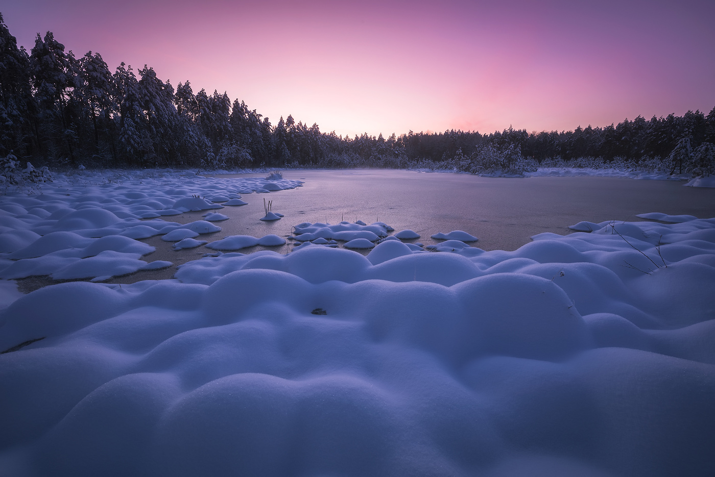 Попрощался с нами день