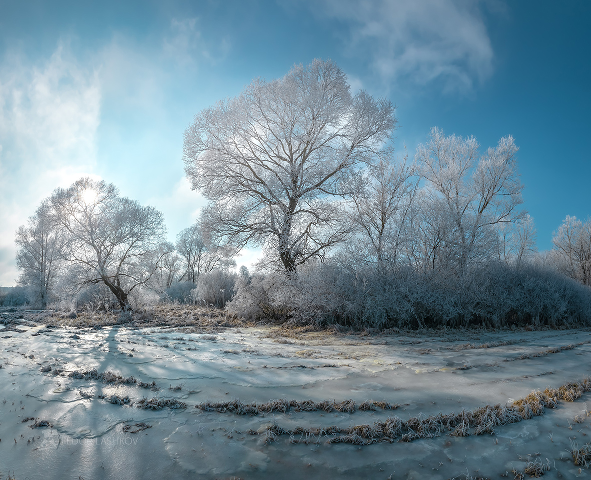 Белоснежный иней