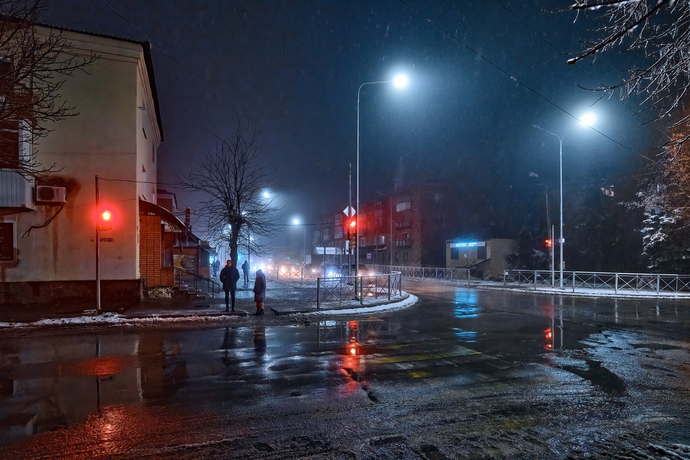 Провинциальный перекрёсток.