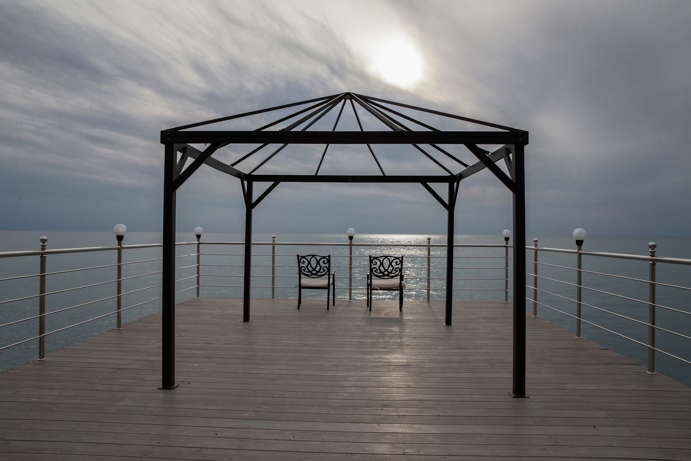 Вечер в Гаграх.