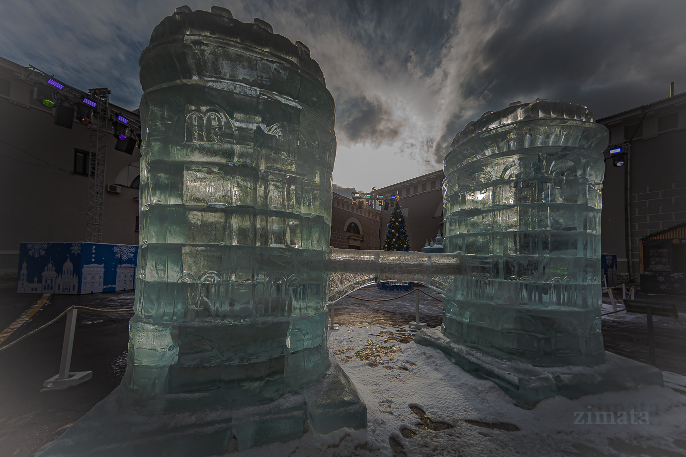 Москва и лёд