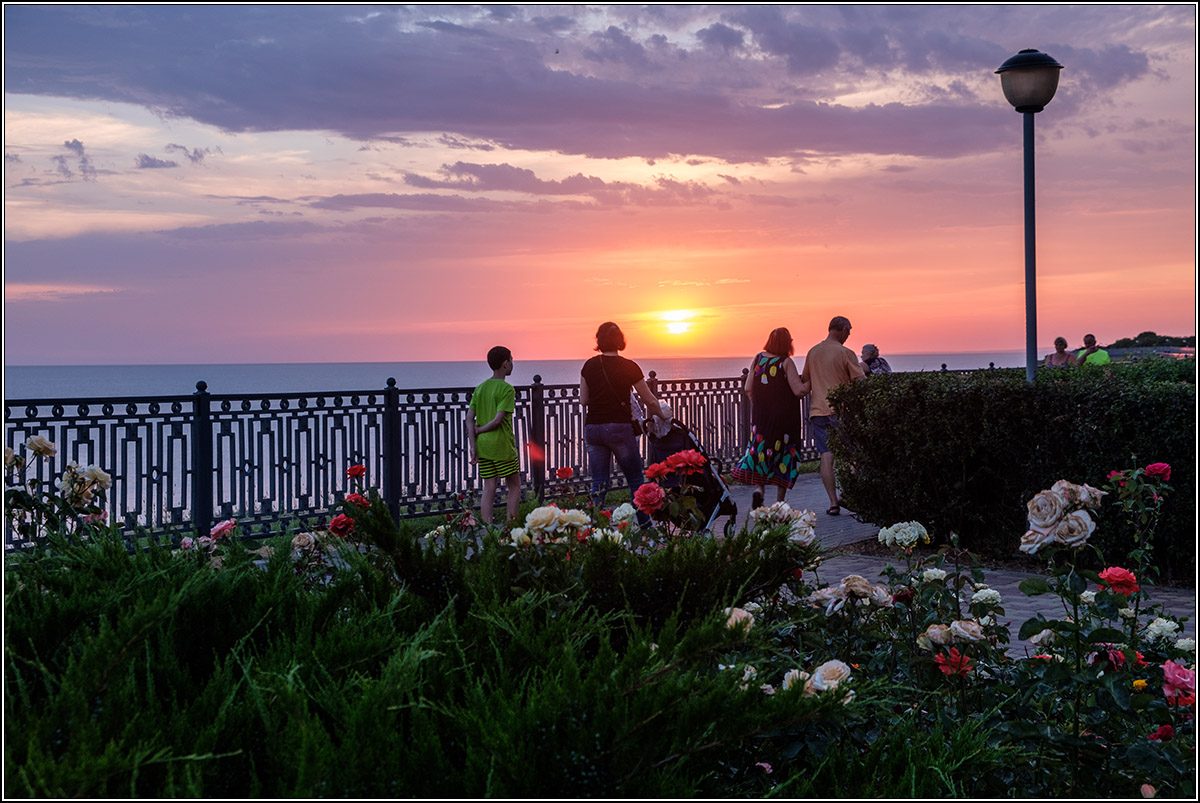 Южный вечер.