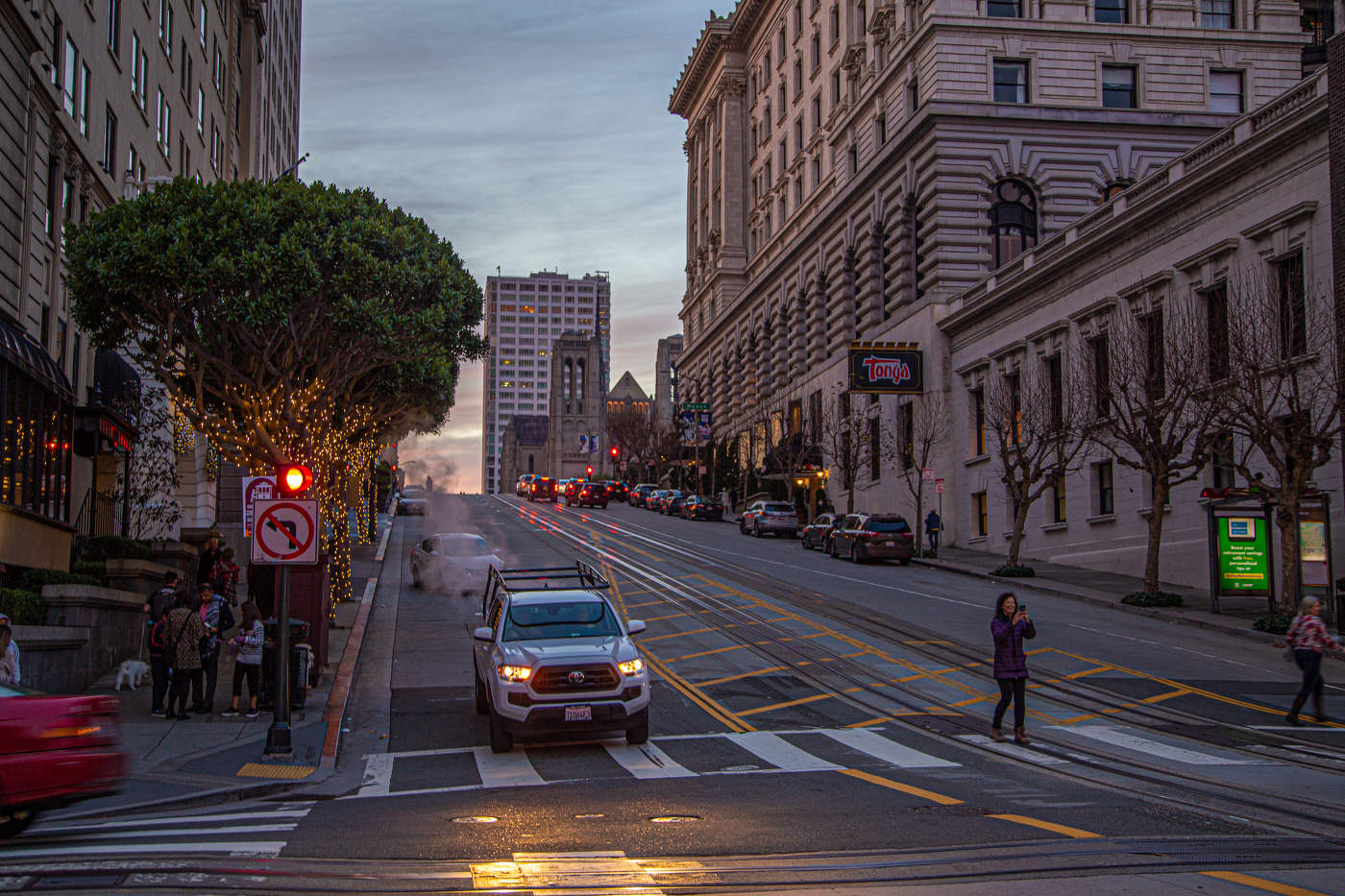 Сан Франциско в сумерках