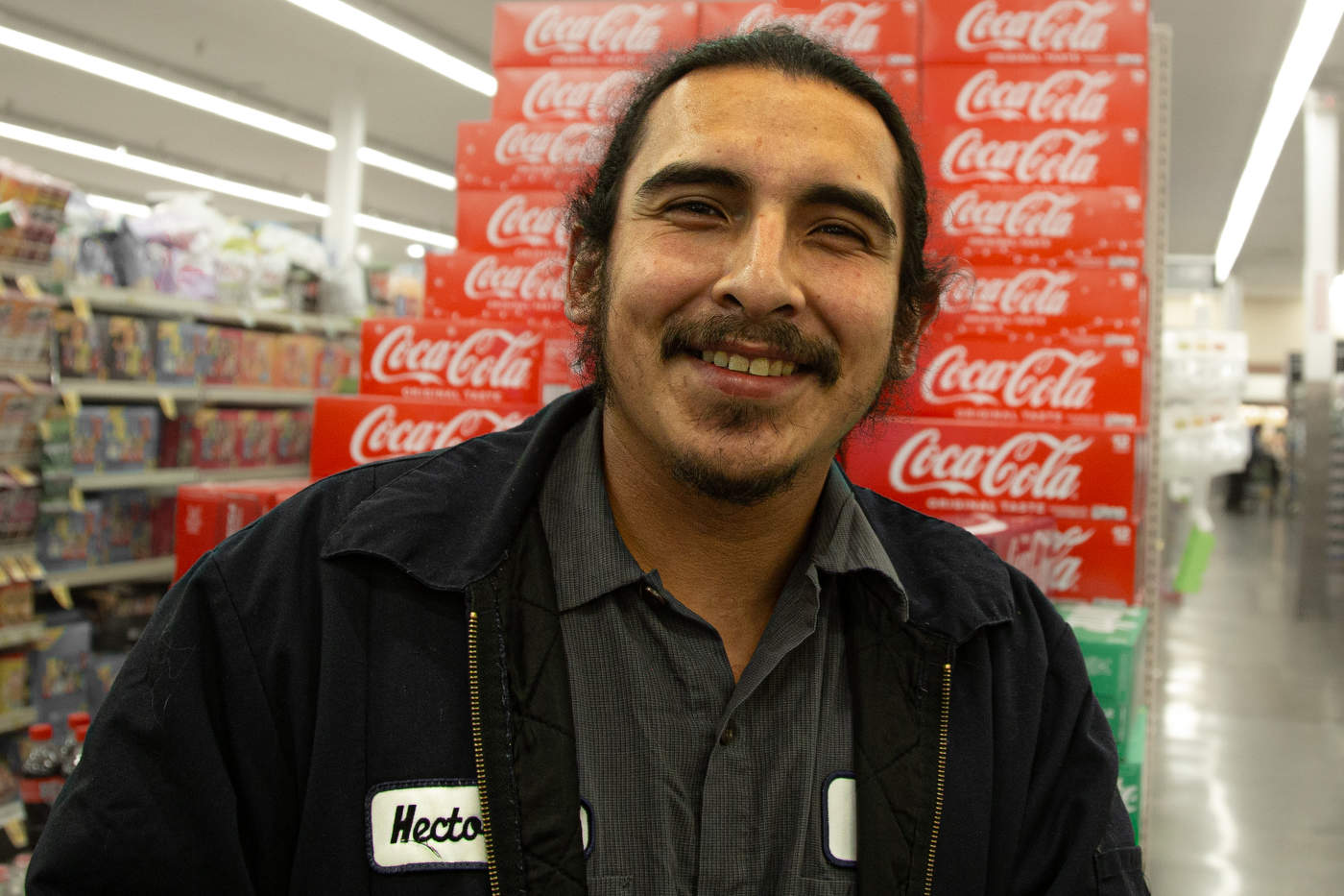 Весёлый продавец Гектор