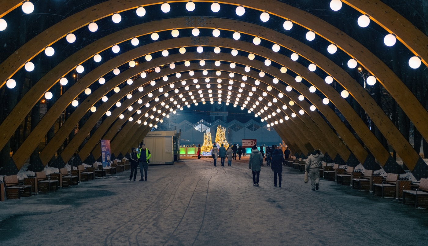 В парке Сокольники