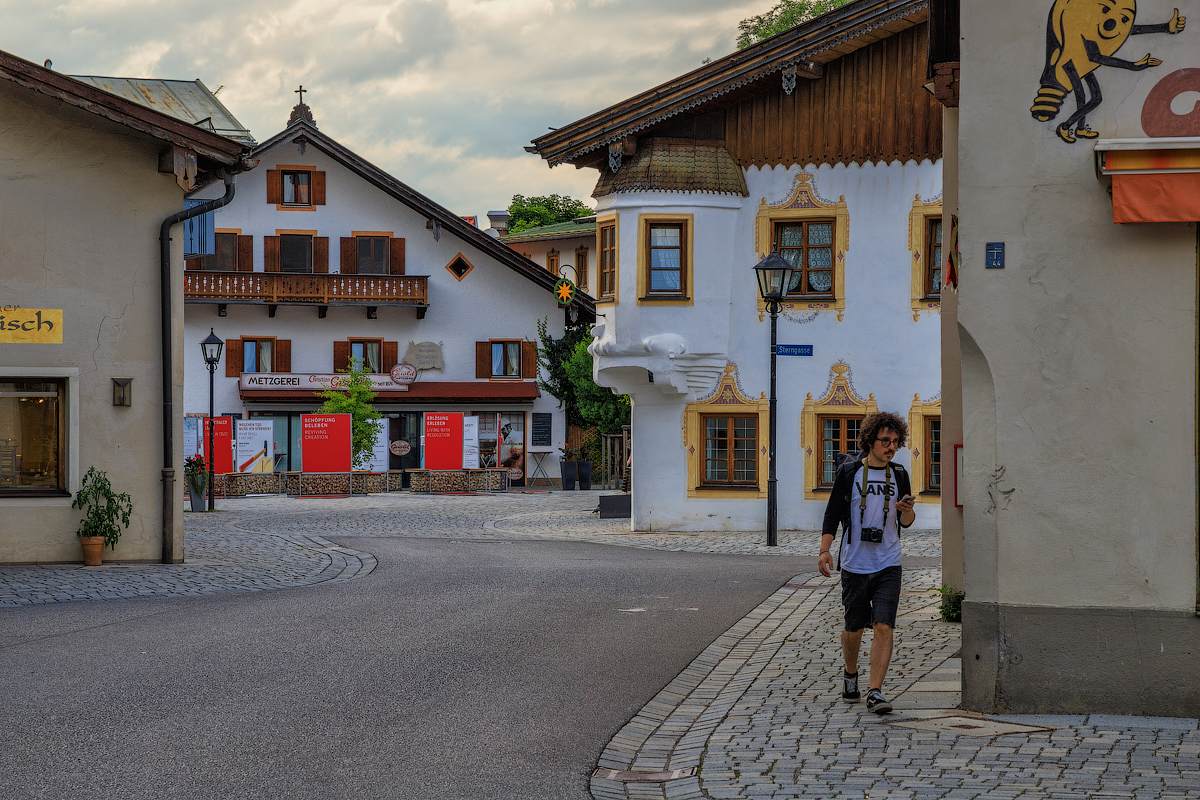 Одинокий прохожий