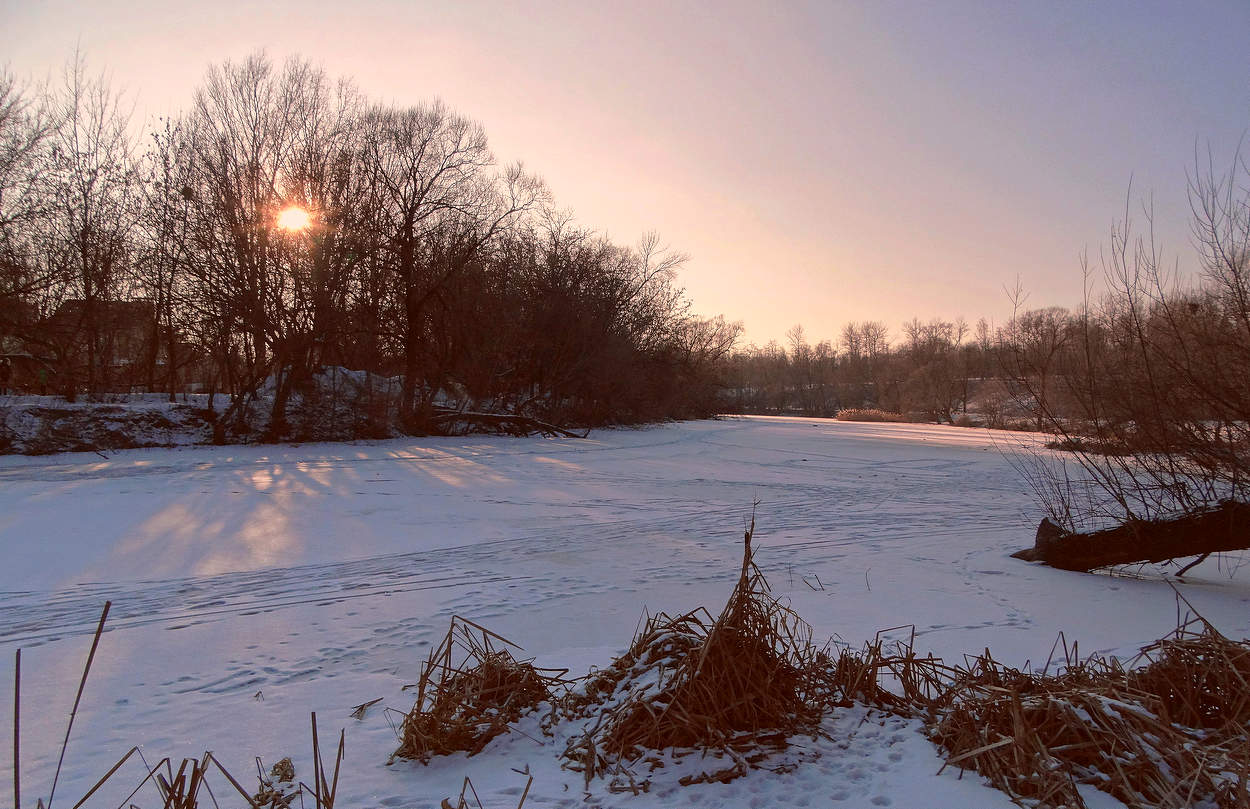 Зимний вечер приближается