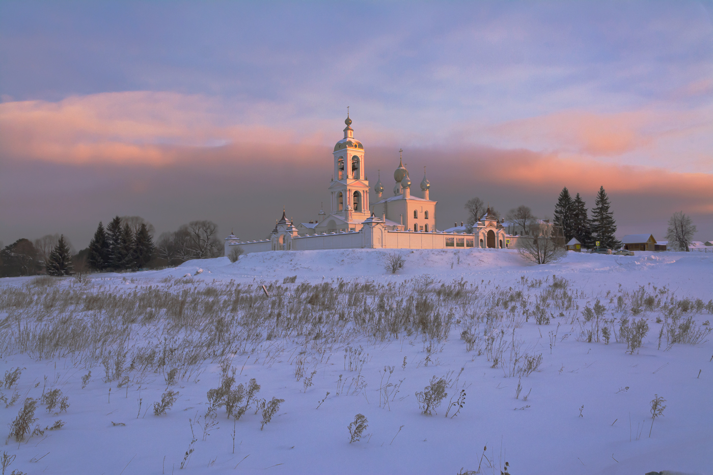 утро января