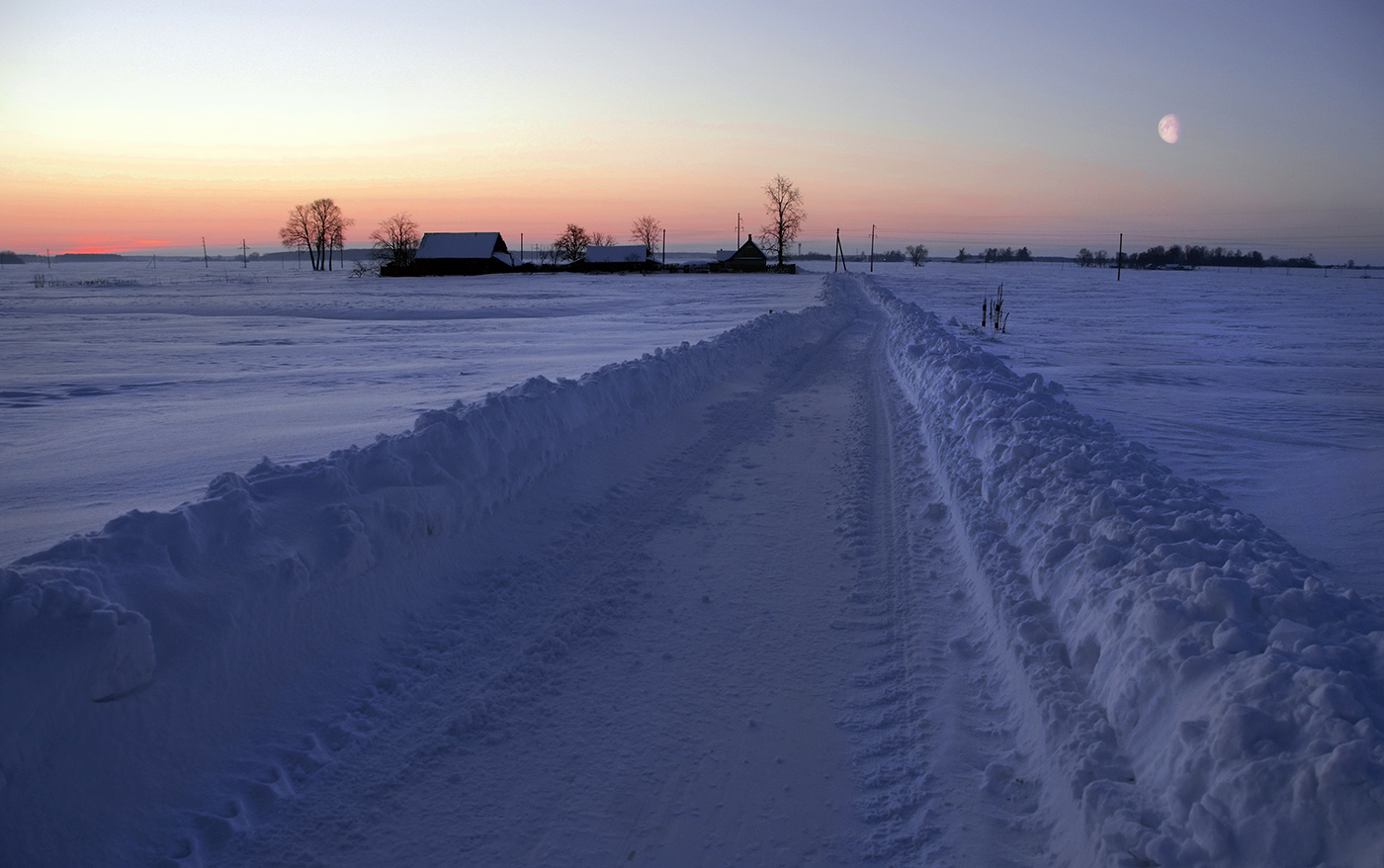 Вечер зимний