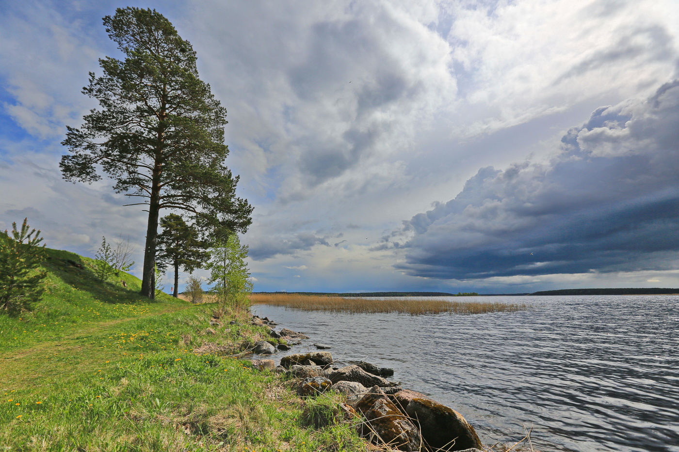 Селигер после грозы