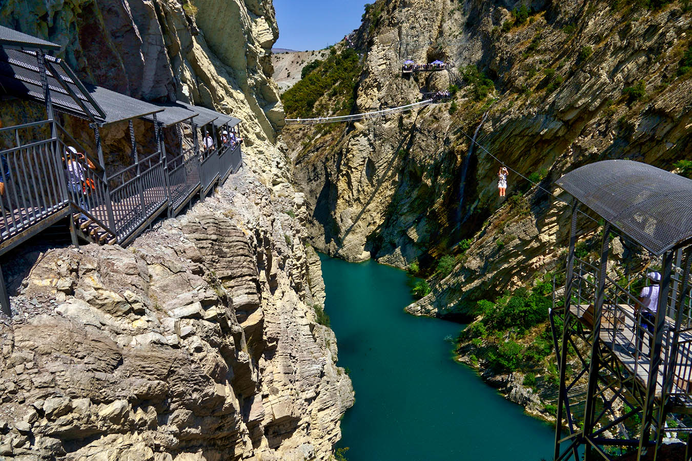 В Сулакском каньоне