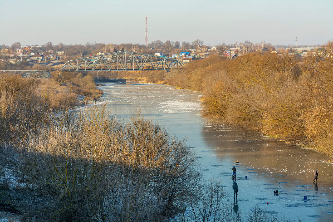 утро буднего дня
