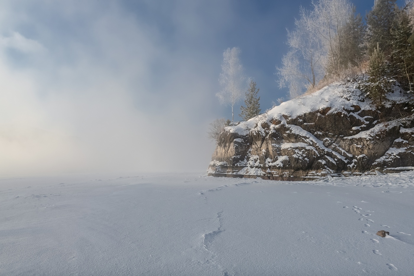 Зимний островок