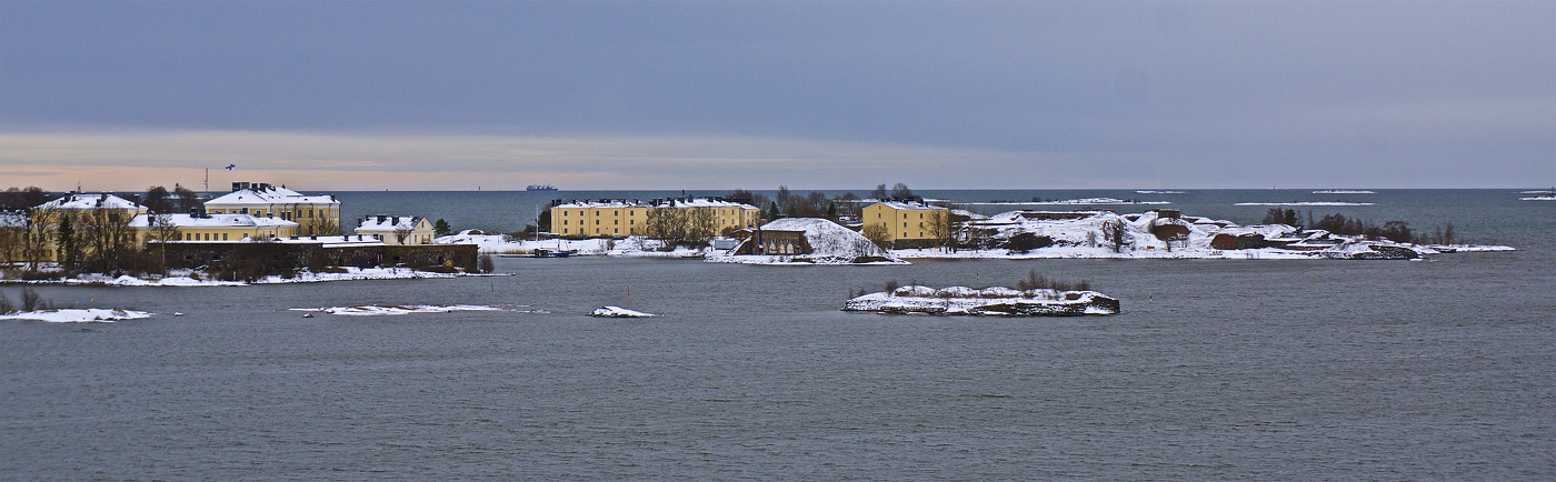 Северо-западная оконечность крепости Суоменлинна