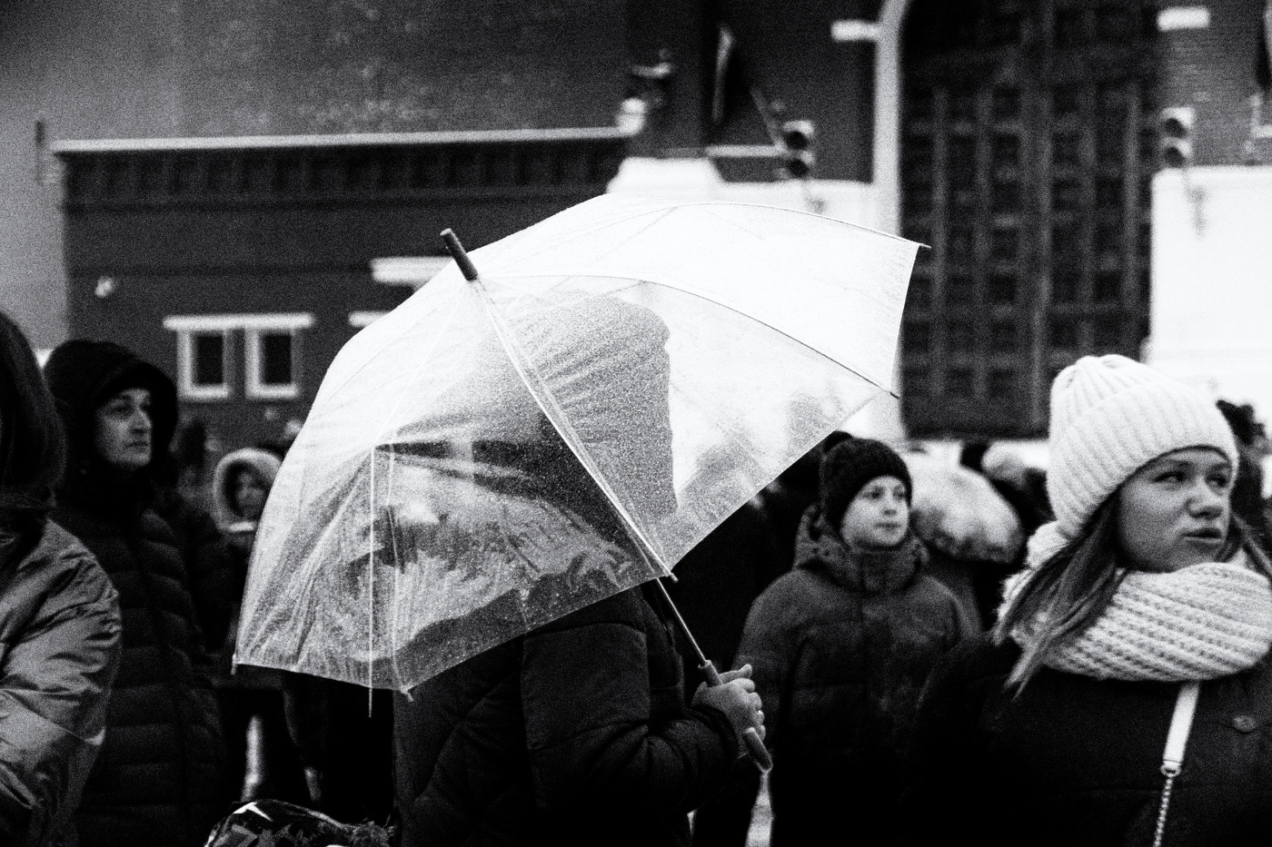 Грустный зонтик