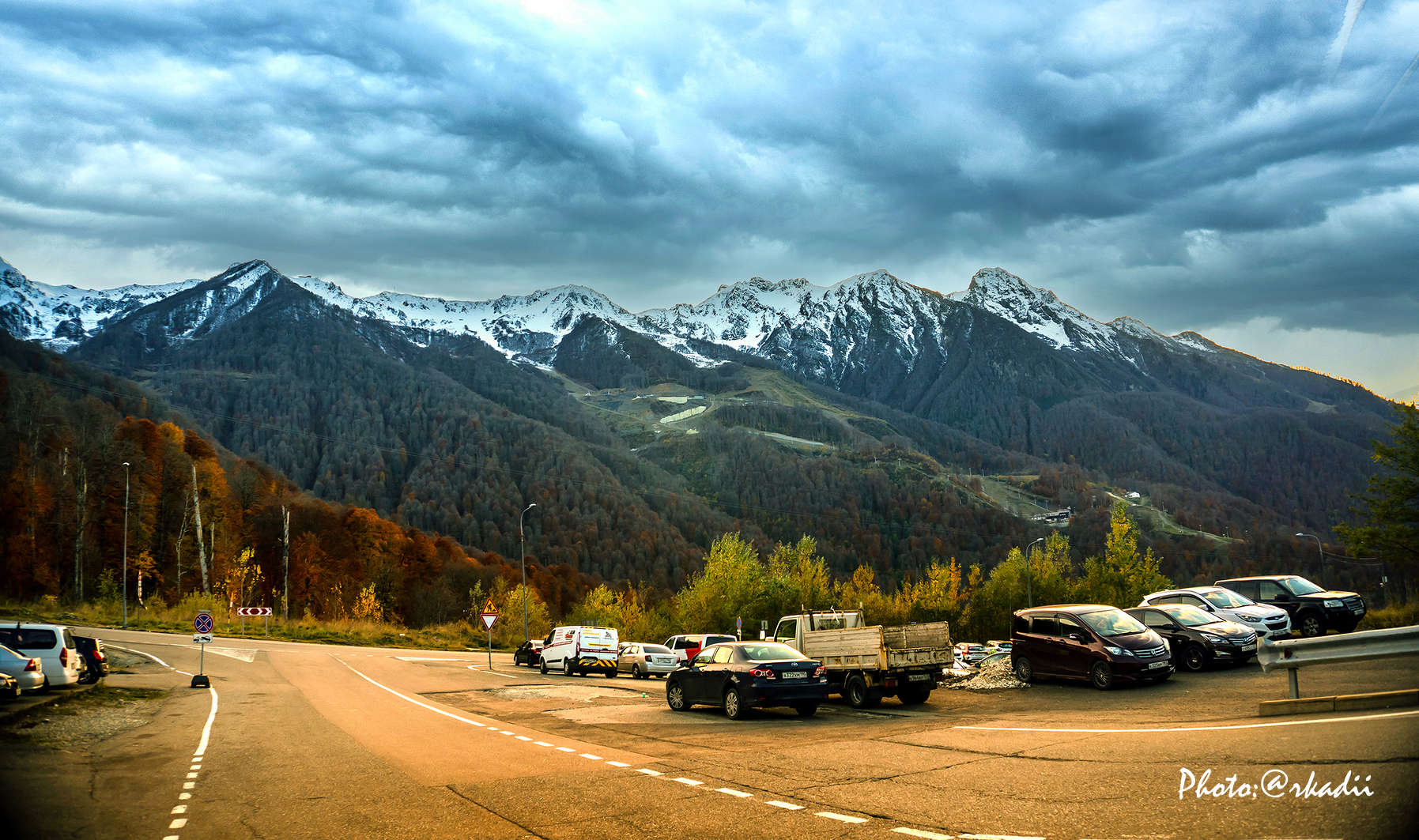 Осень,горы...