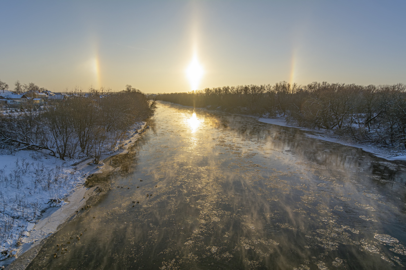 восход на Рождество!