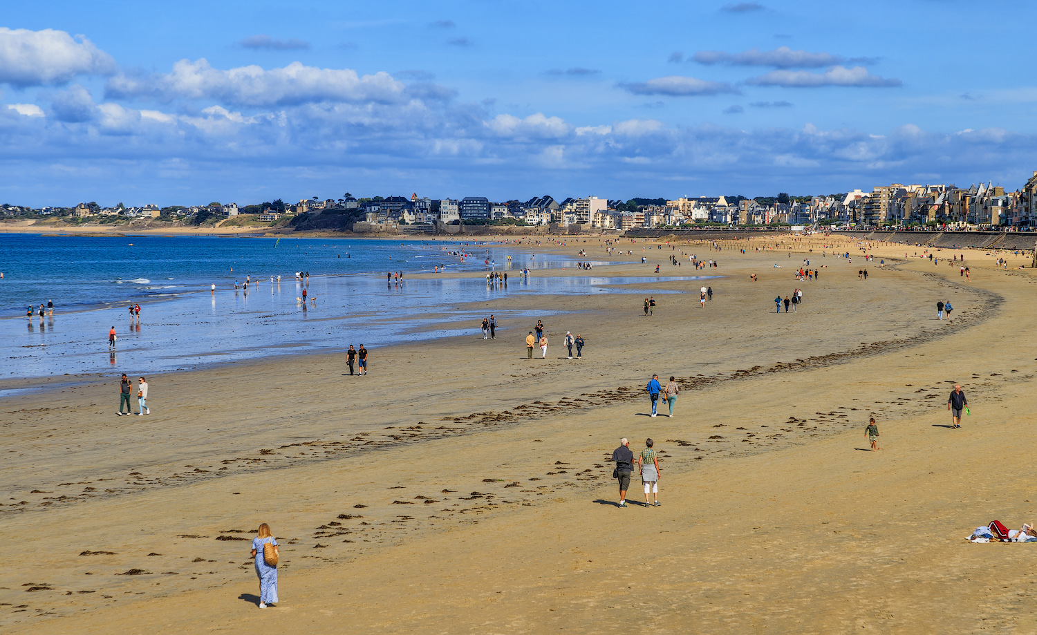 Прогулка по дну Ла-Манша во время отлива